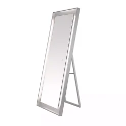 Montauk Silver LED Full Length Mirror