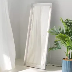 Montauk Silver LED Full Length Mirror