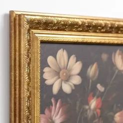 Moody Mixed Floral Framed Art Print