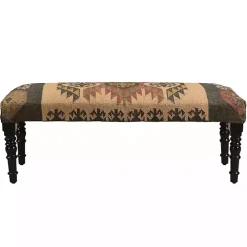 Multi Color Bohemian Bench