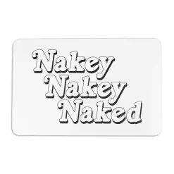 Nakey Nakey Stone Bath Mat