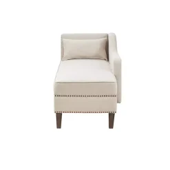 Natural Brett Accent Chaise Lounge