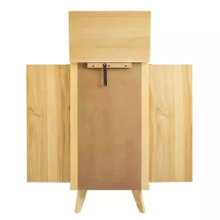 Natural Cane Jewelry Armoire