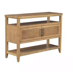 Natural Cane Martha Sterwart Console Table