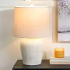 Natural Ivory Textured Table Lamp