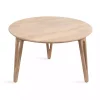 Natural Mango Wood Round Kershaw Coffee Table