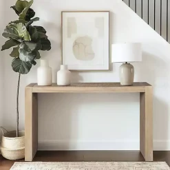 Natural Monterey Console Table