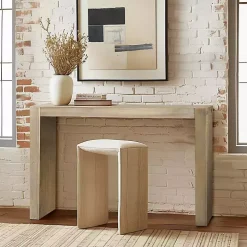 Natural Monterey Console Table