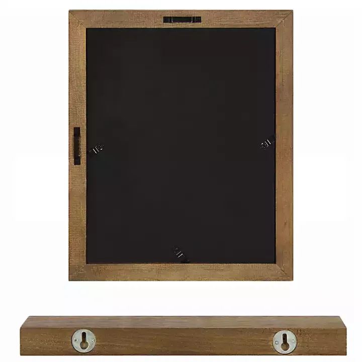 Natural 10-pc. Gallery Wall Frame and Shelf Set