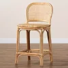 Natural Rattan Adrena Counter Stool