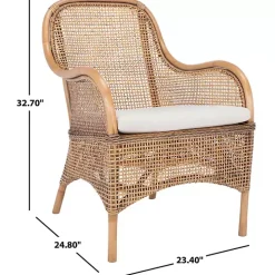 Natural Rattan Charlie Accent Chair