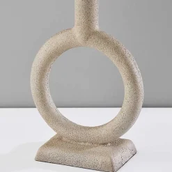 Natural Stone Ring Ellie Table Lamp