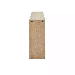 Natural Wood Frame Console Table