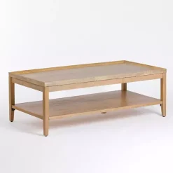 Natural Wood Hughes Coffee Table