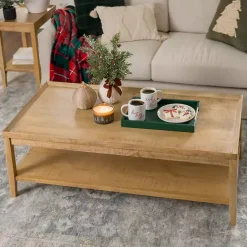 Natural Wood Hughes Coffee Table