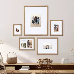 Natural Wood 5-pc. Gallery Wall Picture Frame Set