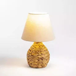 Natural Woven Seagrass Table Lamp