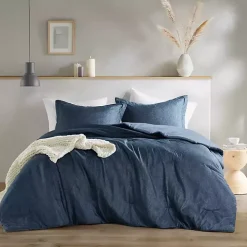 Navy Chambray 2-pc. Twin/Twin XL Comforter Set