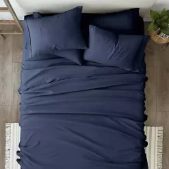 Navy Ultra Soft 6-pc. Queen Sheet Set