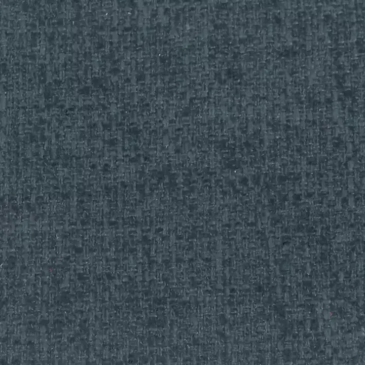 Navy Upholstered Square Storage Ottoman