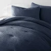 Navy Waffle Ultra-Soft 3-pc. Queen Comforter Set