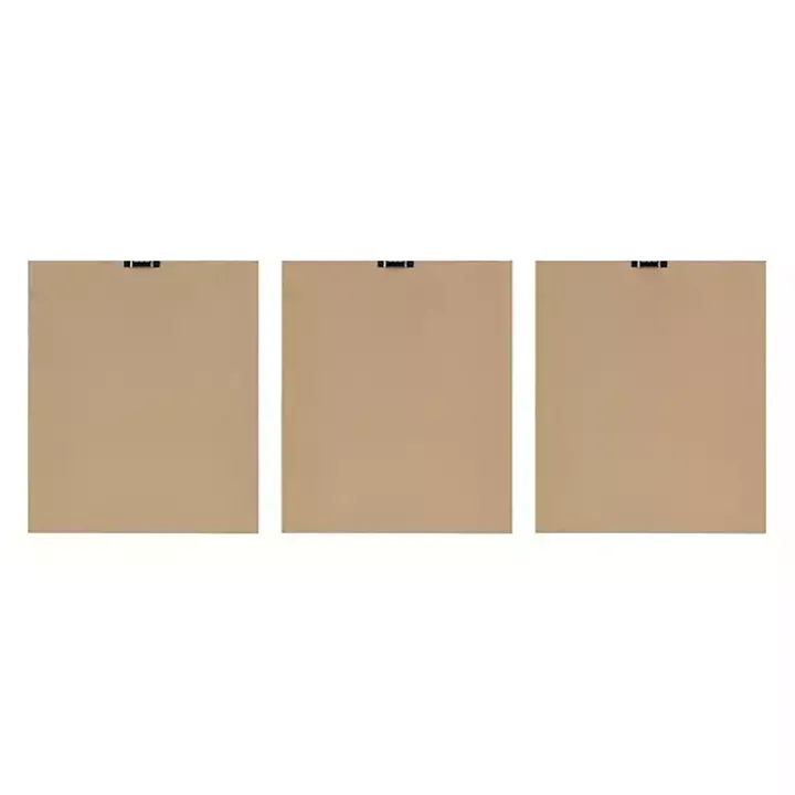 Neutral Floral Sprigs 3-pc. Framed Art Set