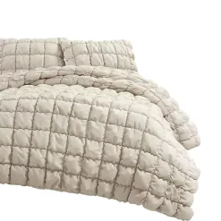 Neutral Puff 3-pc. Full/Queen Comforter Set