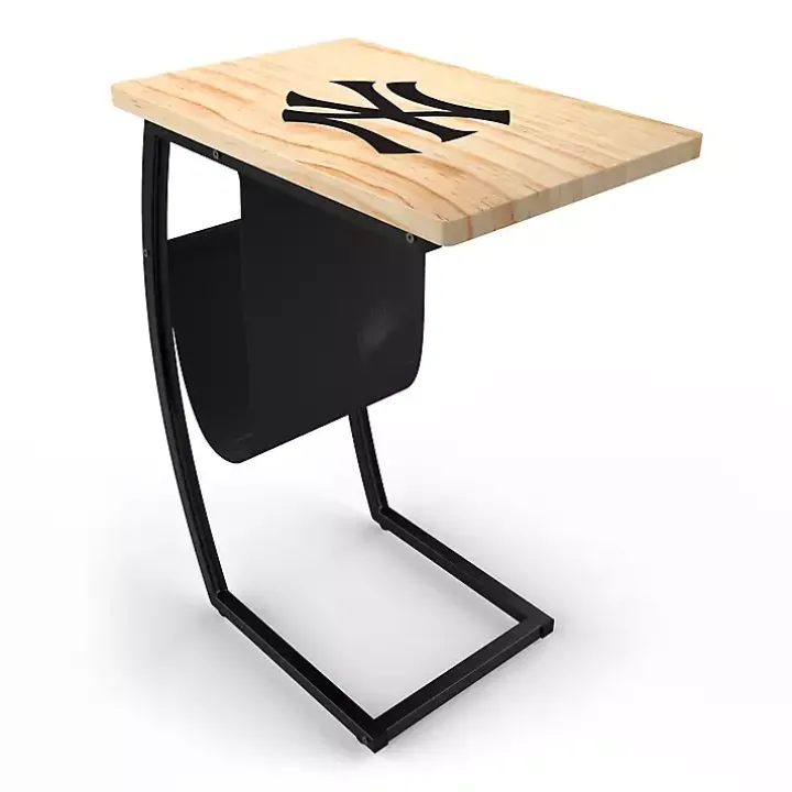 New York Yankees Wood C-Table