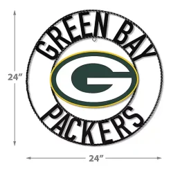 NFL Green Bay Packers Wrought Iron Wall Plaque