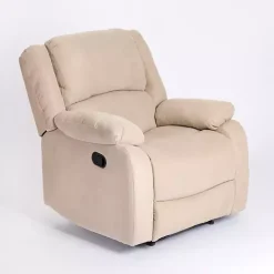 Oatmeal Performance Fabric Barrett Recliner
