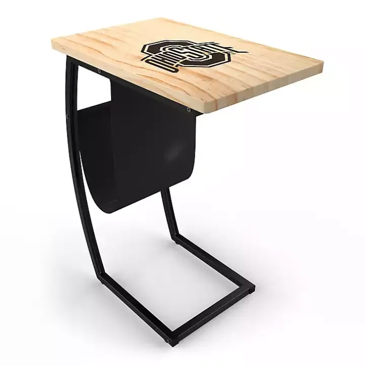Ohio State University Wood C-Table