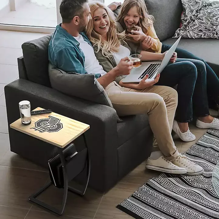 Ohio State University Wood C-Table