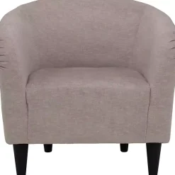 Pale Rose Aston Barrel Accent Chair