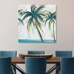 Palms I Canvas Art Print, 35x35 in.