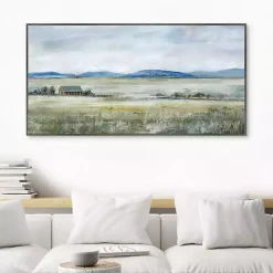 Patterson's Farm Framed Canvas Art Print