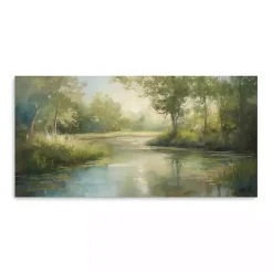 Peaceful Currents Canvas Art Print