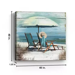 Perfect Spot Canvas Art Print, 40x40 in.