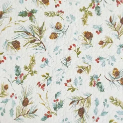 Pinecone Reversible 3-pc. King Quilt Set