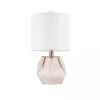 Pink Glass Stella Table Lamp