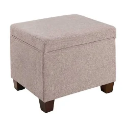 Pink Madison Storage Ottoman