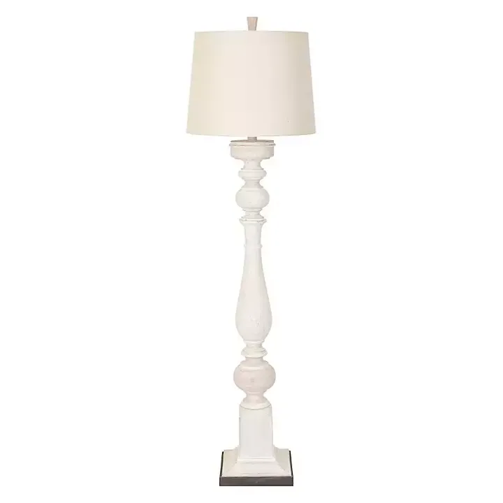 Prussia White Floor Lamp