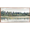 Quiet Reflections Framed Canvas Art Print