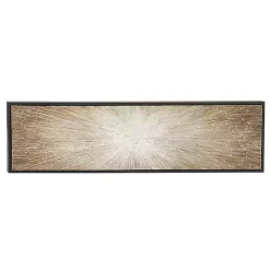 Radial Sunburst Framed Canvas Art Print