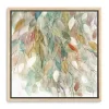 Rainy Cascade I Framed Canvas Art Print, 30x30