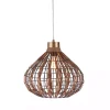 Rattan Pepper Moon Pendant Light