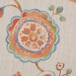 Red Floral Colette Accent Chair