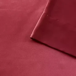 Red Satin Standard 2-pc. Pillow Case Set