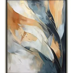 Rhythms of Flow II Framed Canvas Art Print