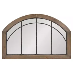 Rustic Brown Arch Holden Mirror