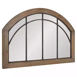 Rustic Brown Arch Holden Mirror